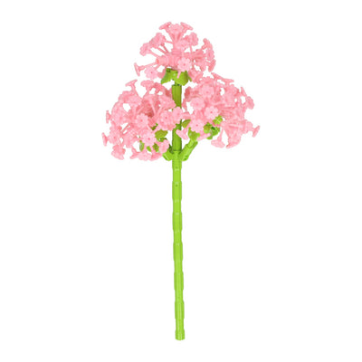 Jeu de construction de fleurs rose - 227 pièces.