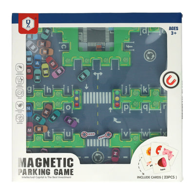 Jeu de stationnement magnétique - 49 pcs.