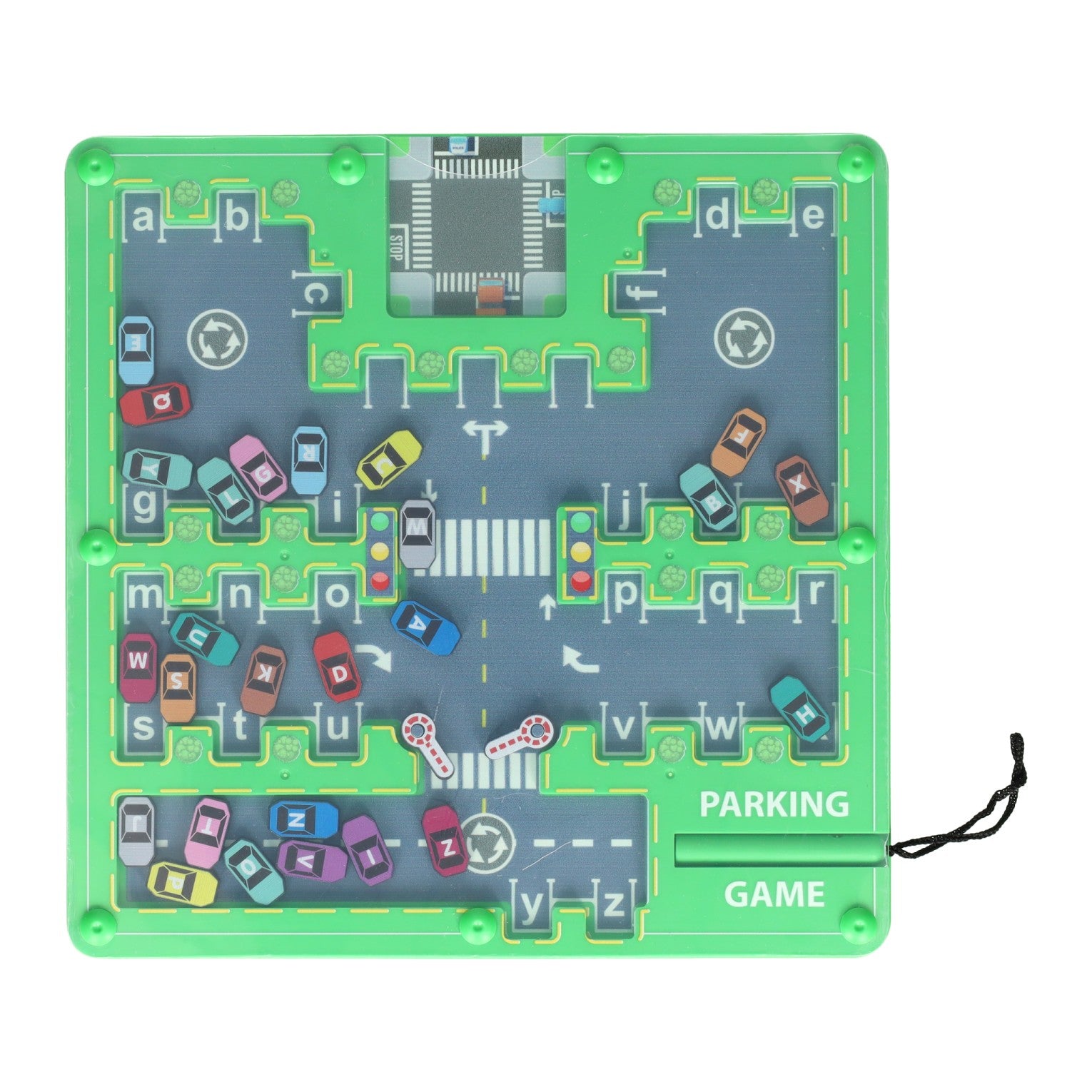 Jeu de stationnement magnétique - 49 pcs.