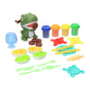 Ensemble d'argile Dino - 4 pots en argile - 24 pcs.