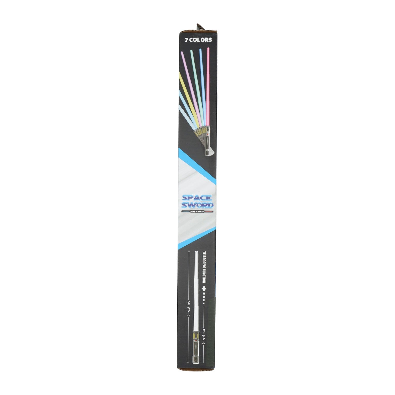 Épée spatiale avec lumière et son - 2 pcs.