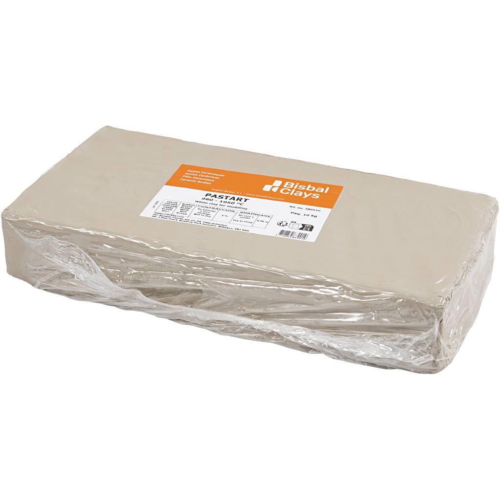 Argile blanche, 10 kg 1 boîte