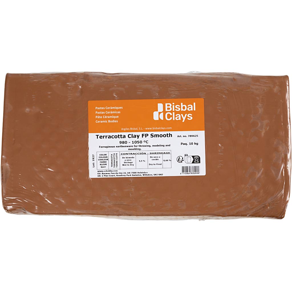 Argile rouge, 10 kg 1 boîte