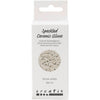 Creativ company vernis céramique moucheté, 999-1060 °c, opaque, blanc neige, 60 ml 1 flacon