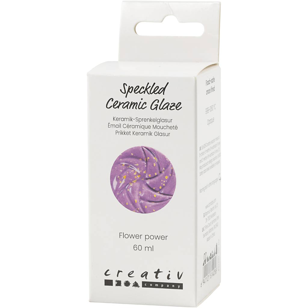 Creativ company vernis céramique moucheté 999-1060 c pouvoir floral opaque - 60ml