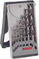 Bosch mini x-line pro set avec 7 forets à métaux hss-g