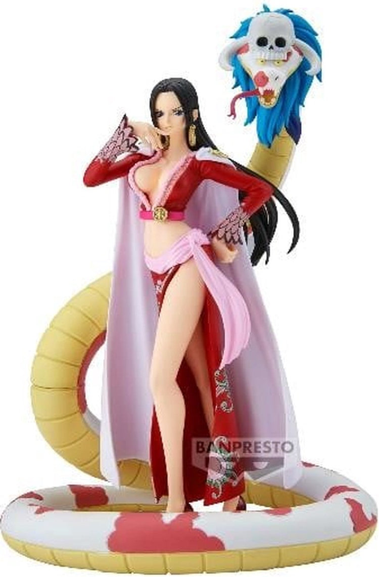Banpresto co., ltd. one piece dxf - la série grandline - extra+ - statue de boa hancock 17cm