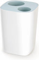Poubelle divisée Joseph Joseph - Cuisine salle de bain - 2 x 8l - crème