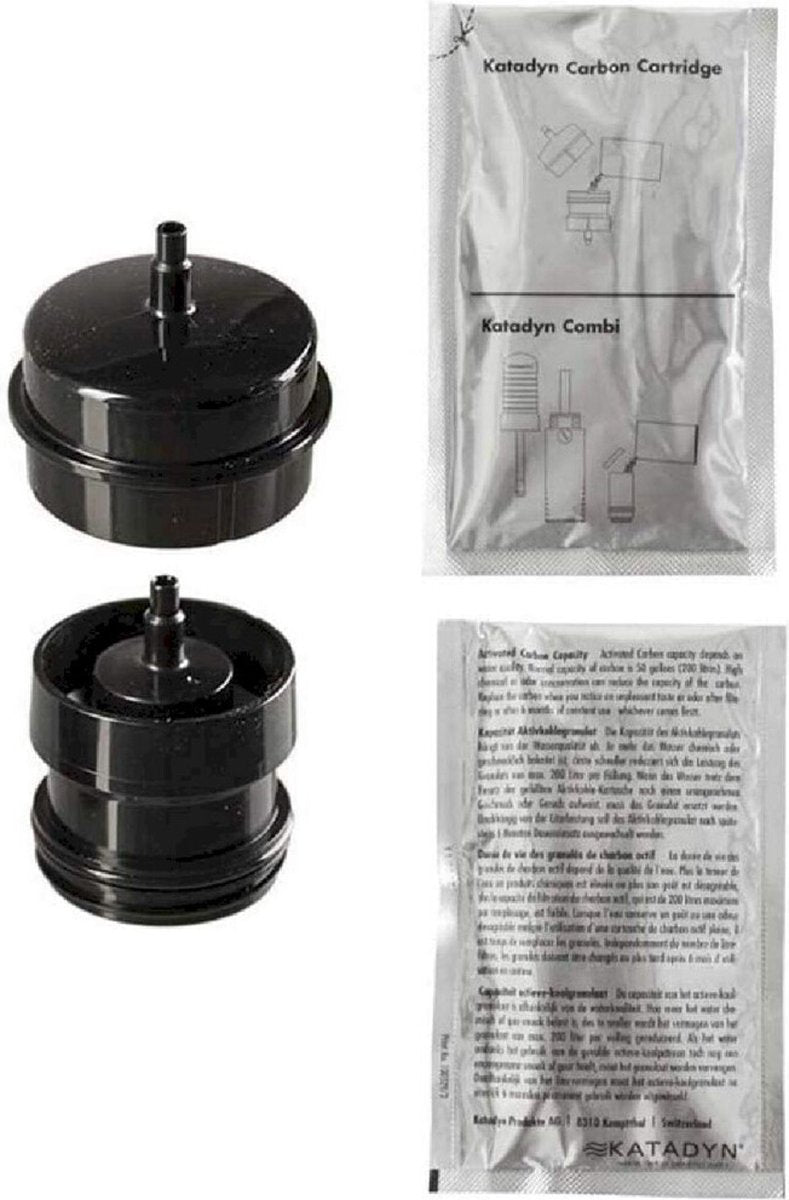Adaptateur de bouteille de filtre à eau Katadyn noir