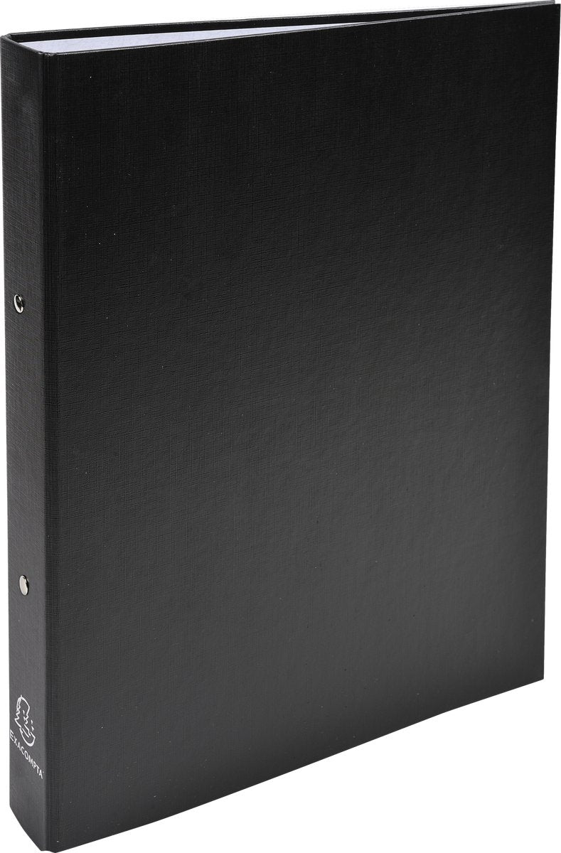 Exacompta Classeur 20x en pp avec 2 anneaux de 30mm - a4 - noir - 54371e