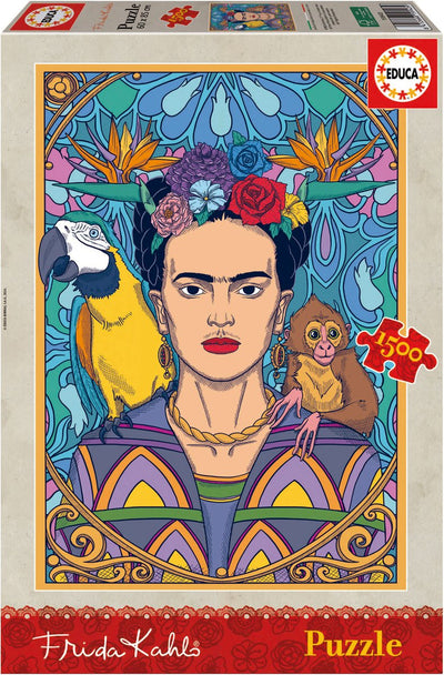 Educa - puzzle - 1500 pièces - frida kahlo