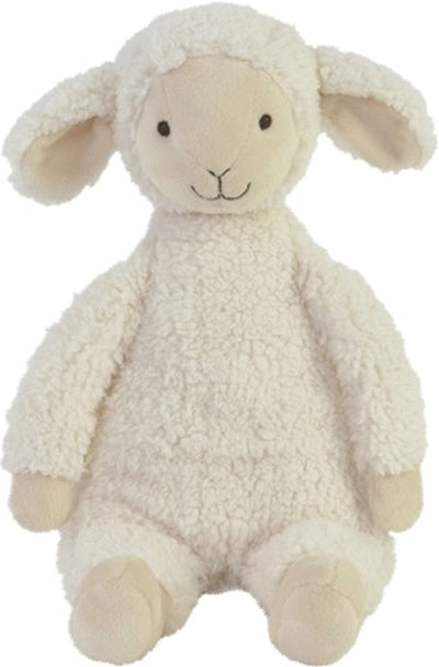 Happy horse agneau léo peluche 30cm - blanc - peluche bébé