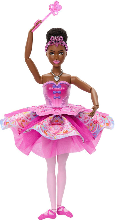Poupée Barbie dans Casse-Noisette sucre-prune - avec accessoires tutu et ballerine