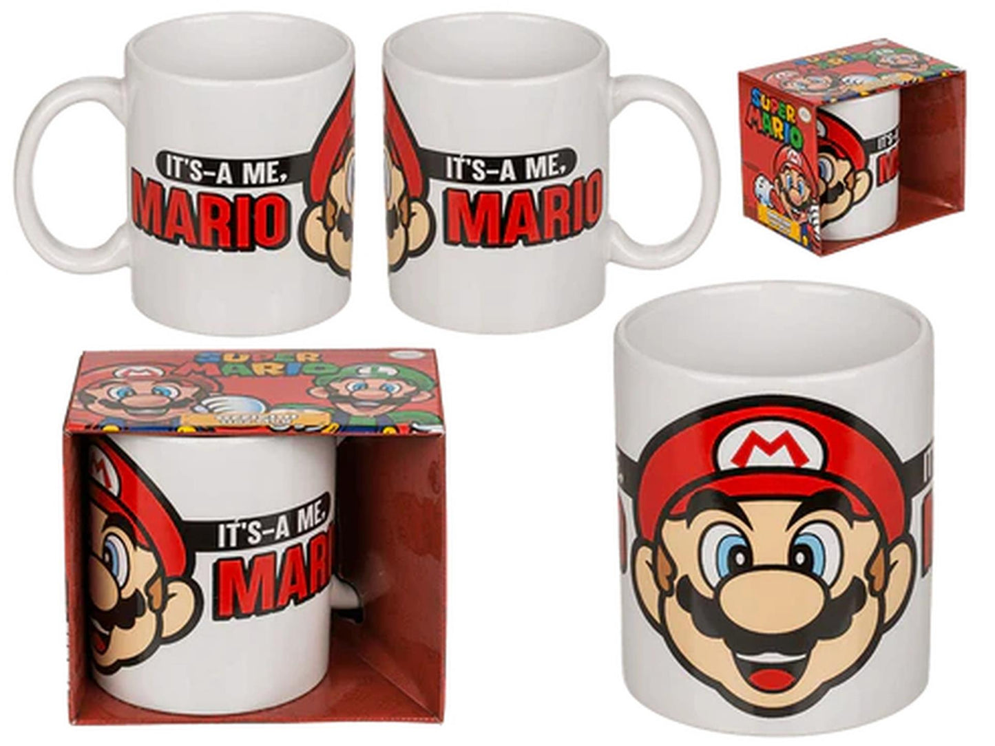 Hors du bleu mug super mario 325ml h10cm