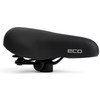 Edge Fietszadel City Black (emballage d'atelier)