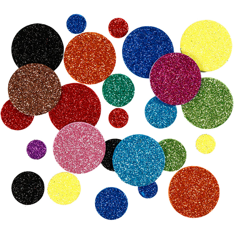 Forme de mousse Cercles de paillettes, 150e.