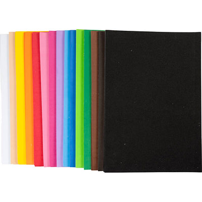 Creativ Company Eva Foam Sheets A4 auto-adhésif, 30 feuilles