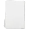 Creativ company feuilles de film rétractable, feuille 20x30 cm, épaisseur 0,3 mm, blanc mat, 100 feuilles 1 boîte