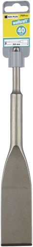 Wolfcraft - burin à carrelage sds plus - 40 mm de large - burin plat - 7909000