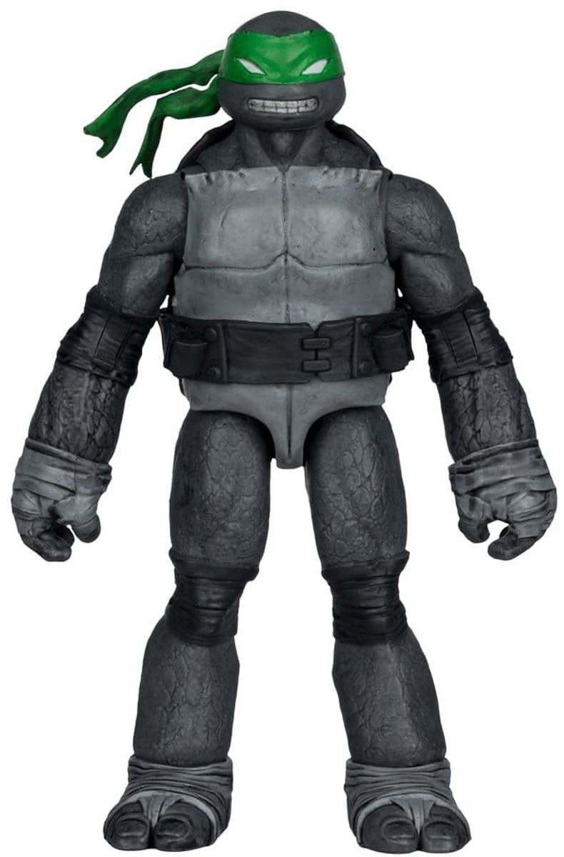Mcfarlane Toys figurine d'action Teenage Mutant Ninja Turtles Page Punchers (noir blanc vert) (édition platine rouge) figurine d'action 13 cm