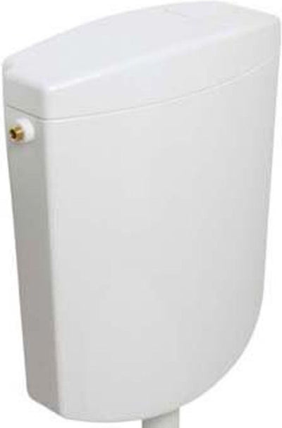 Réservoir bas Plieger bonito - dualflush - blanc - réservoir avec capacité de chasse réglable (3,5 litres - 6,9 litres)