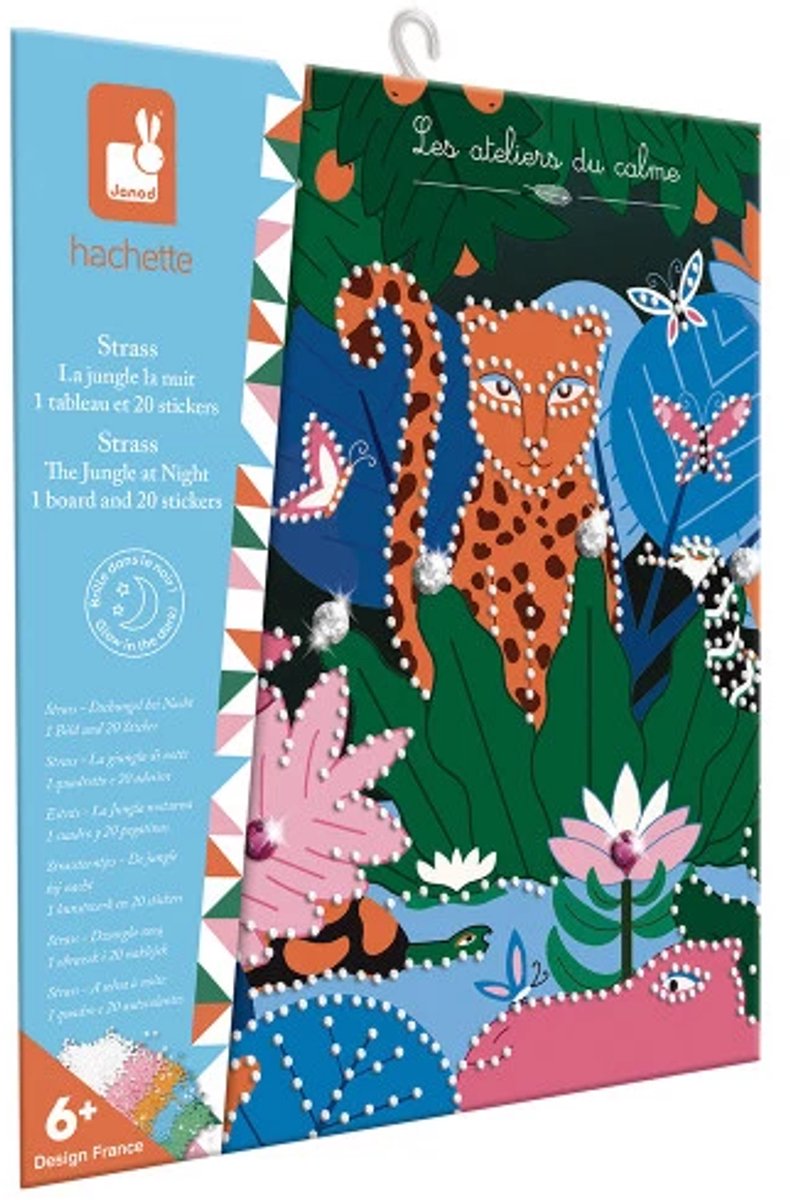 Janod - atelier - déco - peinture diamant - jungle