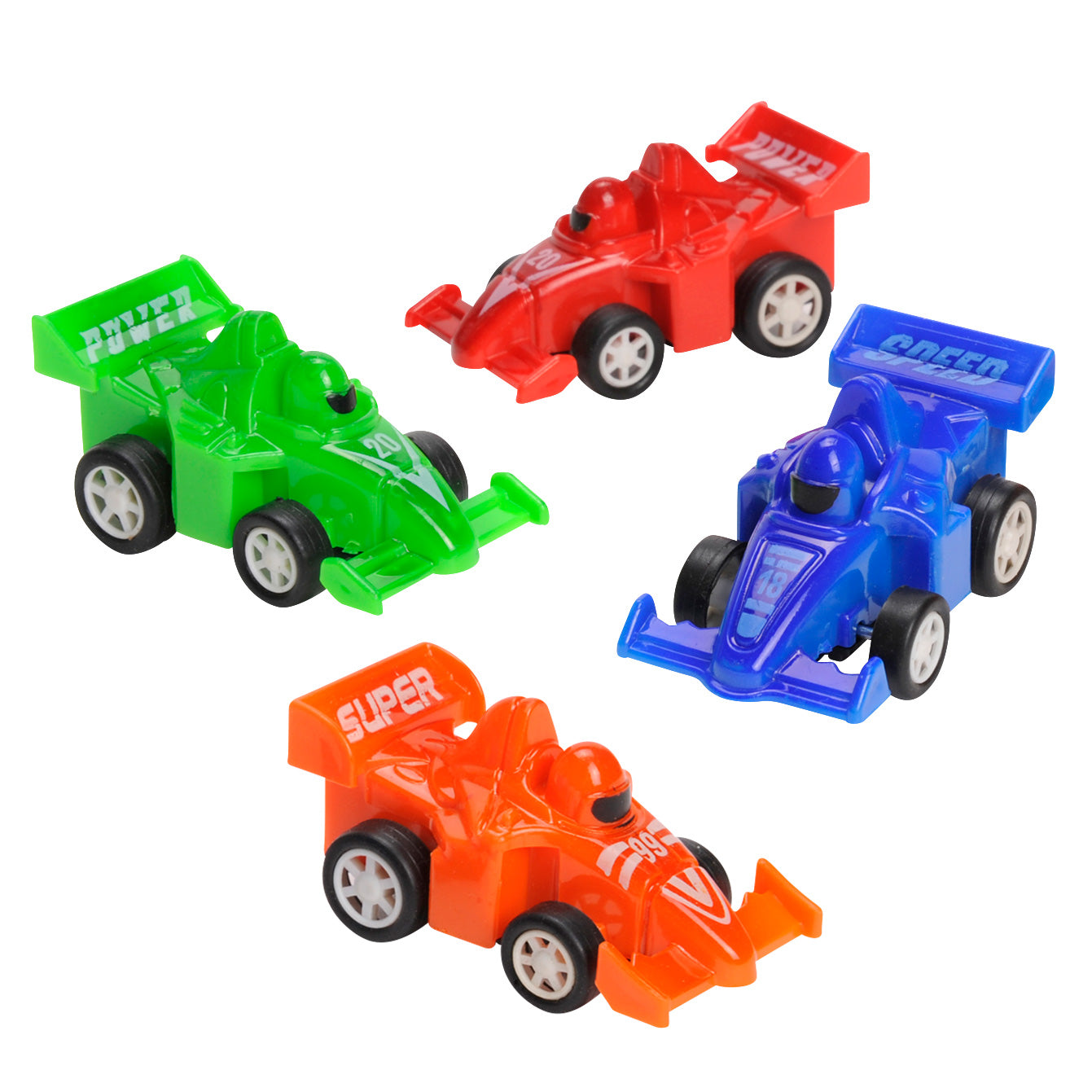 Tirez en arrière la voiture de course