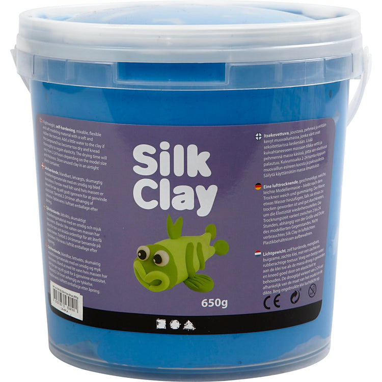 Silk Clay ®, bleue, 650 gr 1 seau