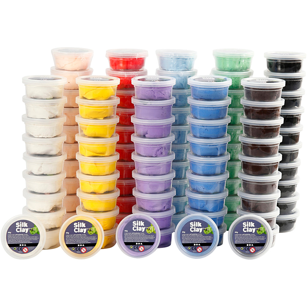 Silk Clay ®, différentes couleurs, 10 boîtes 1 boîte