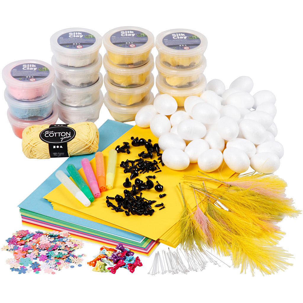 Ensemble de groupe de poussins de Pâques, 1 ensemble