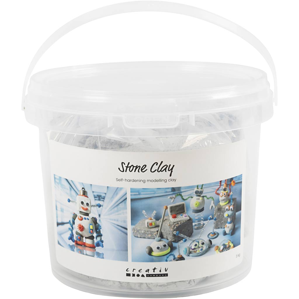 Argile de pierre Creativ company, 3 kg 1 boîte