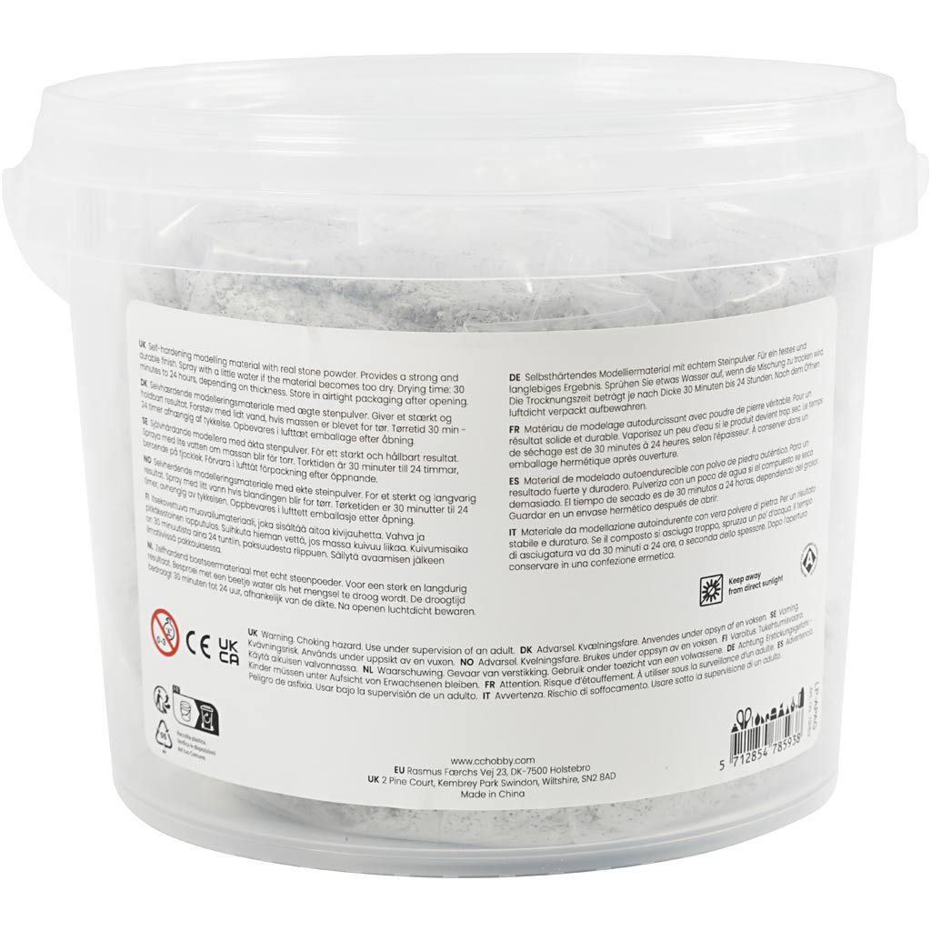 Argile de pierre Creativ company, 3 kg 1 boîte