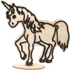 Figurine Creativ Company pour la décoration, licorne, h : 19 cm, 1 pièce