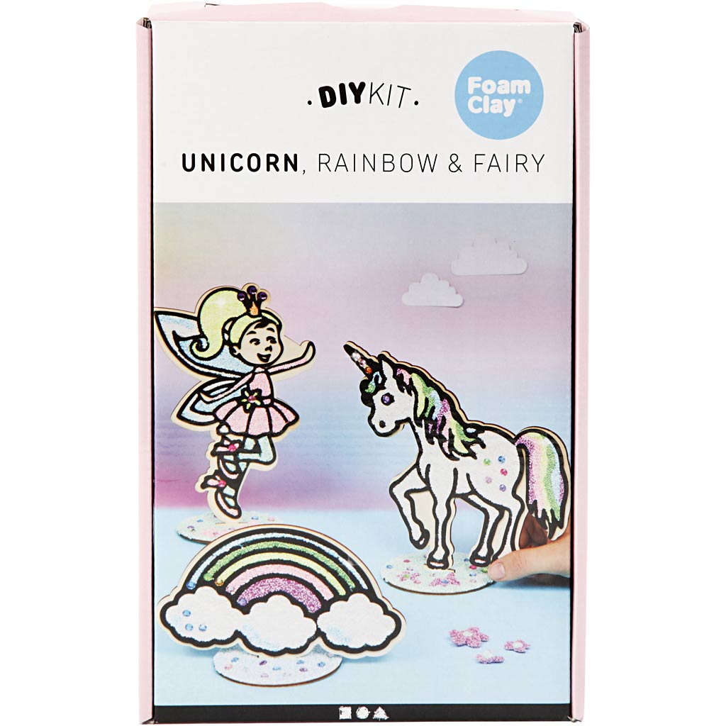 Licorne en pâte à modeler, 1 set