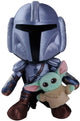Peluche Simba Toys - Disney Simba Toys Peluche Disney - Peluche - Star Wars Mandalorian avec mini grogu