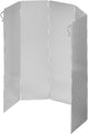 Écran de cuisson sans vent Proplus - 49x36cm - 5 parties - aluminium - écran anti-éclaboussures - pare-flammes - écran de camping - pare-feu à gaz - écran de gestion de la chaleur - cuisine extérieure - accessoires de camping