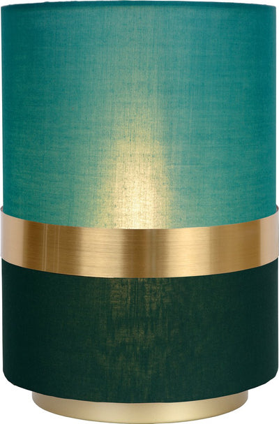 Lucide extravaganza tusse - lampe de table - ø 15 cm - 1xe14 - vert
