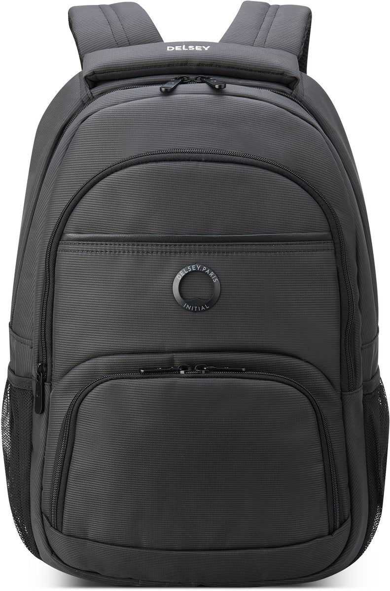 Delsey element sac à dos aviator – 21l – sac à dos ordinateur 15 pouces – port USB – RFID – graphite