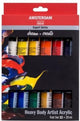 Ensemble de test de peinture acrylique série expert Amsterdam | 12 x 20 ml