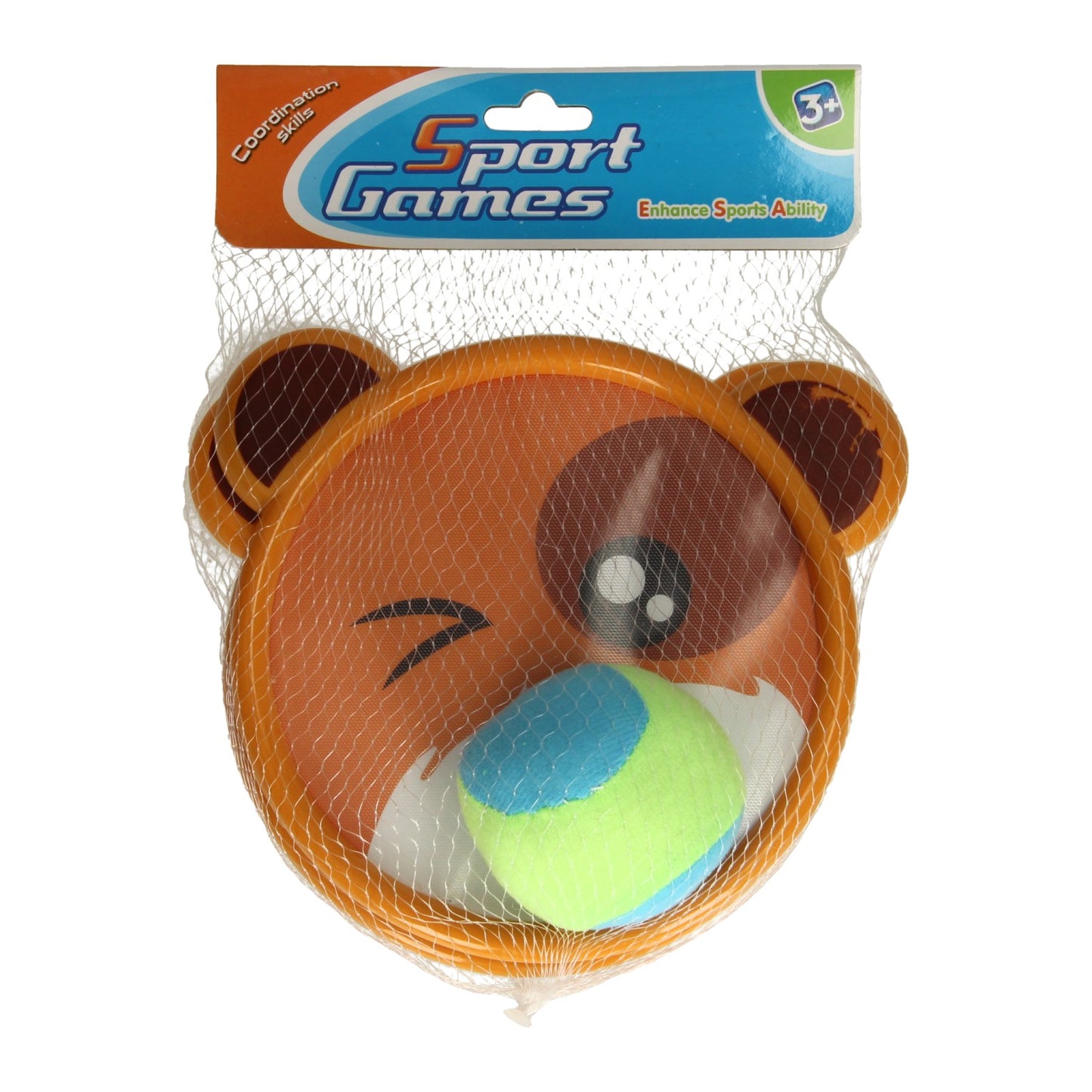 Catch Throwing Play Velcro Bear