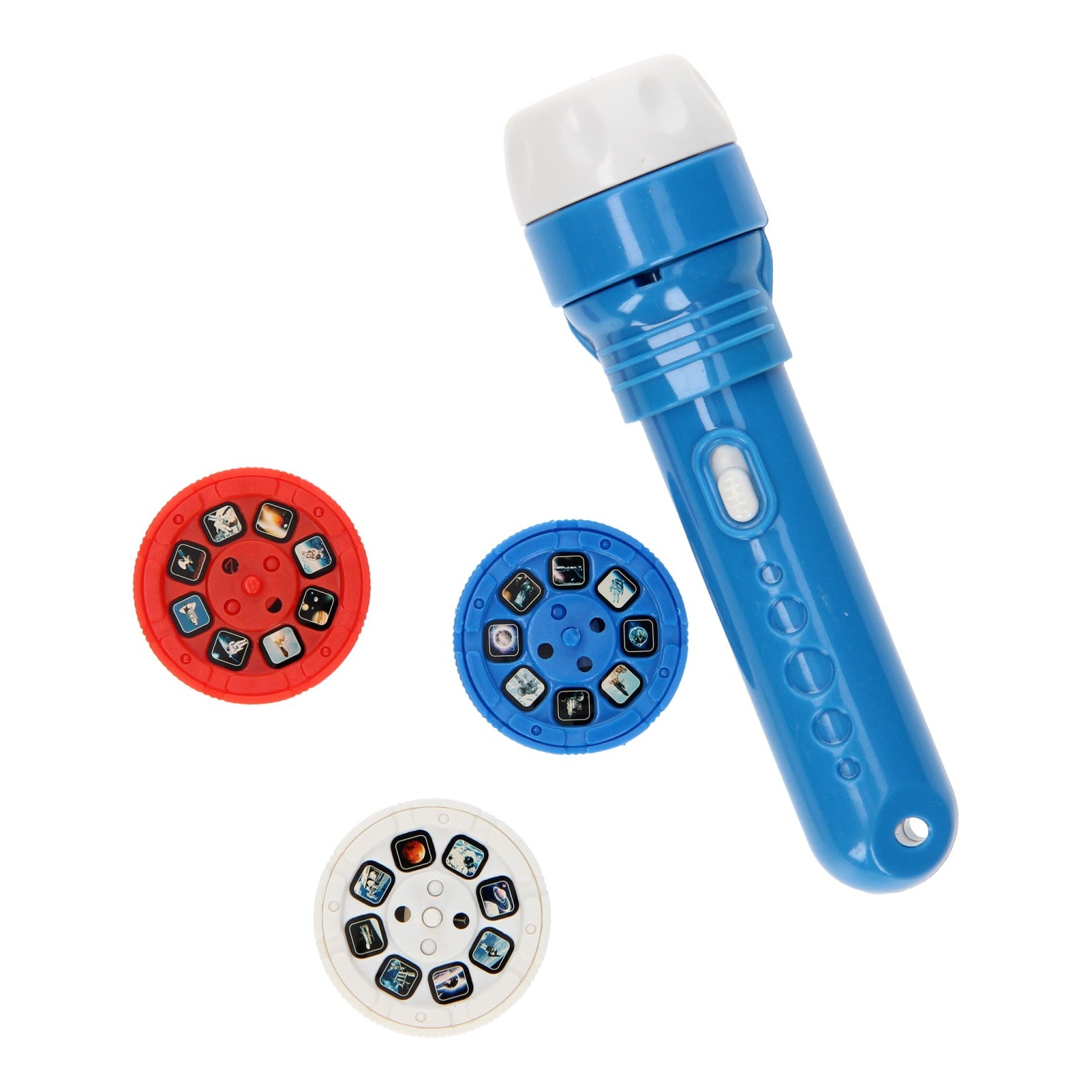 Projection flashlight - space