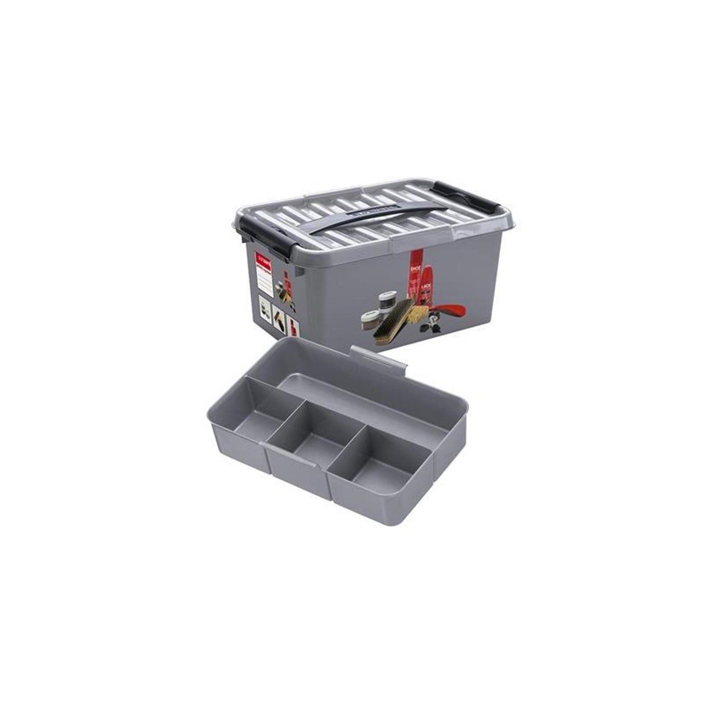 Boîte de cirage de chaussures Sunware q-line 15 litres