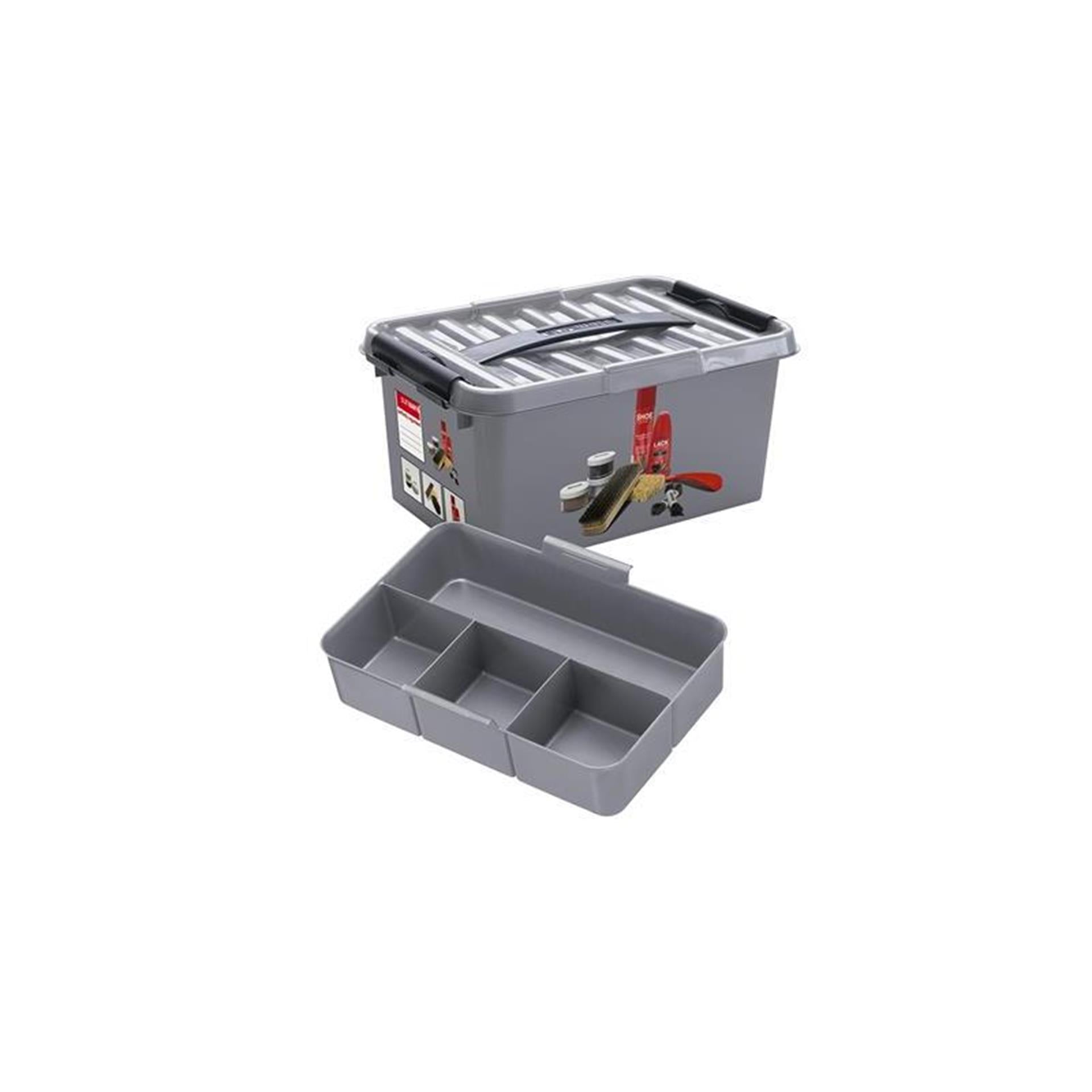 Boîte de cirage de chaussures Sunware q-line 6 litres