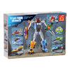 Jeu de construction Titan Heroes - Space Red - 73 pièces.