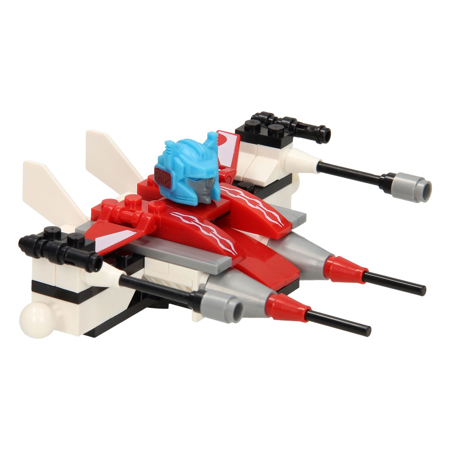 Jeu de construction Titan Heroes - Space Red - 73 pièces.