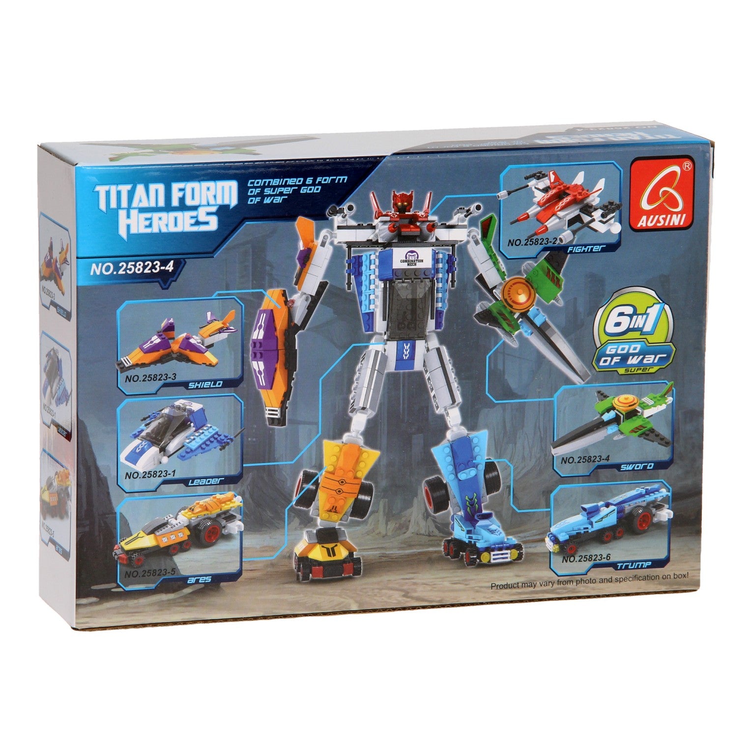 Jeu de construction Titan Heroes - vert espace, 51 pcs.