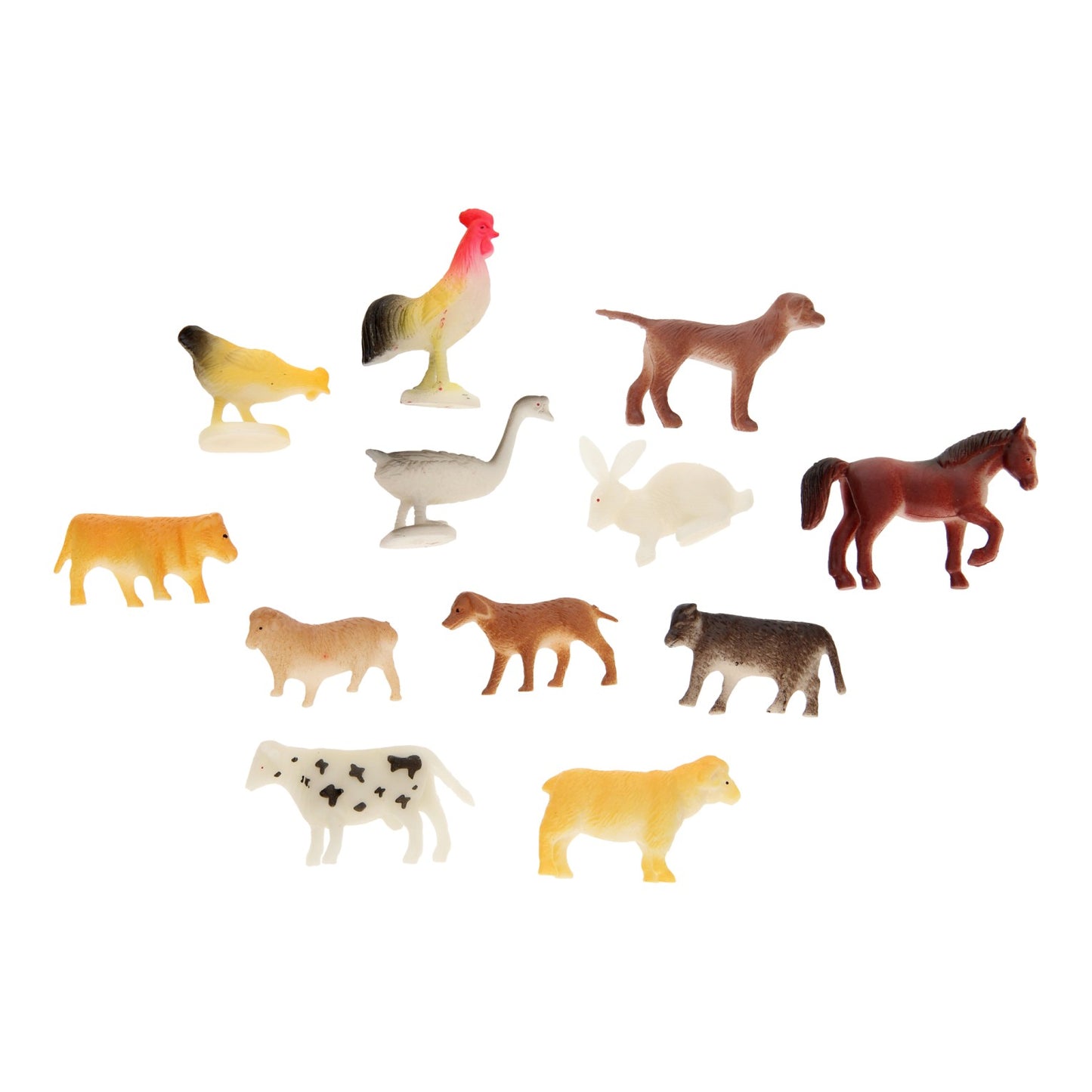 Animaux de ferme 12 pièces