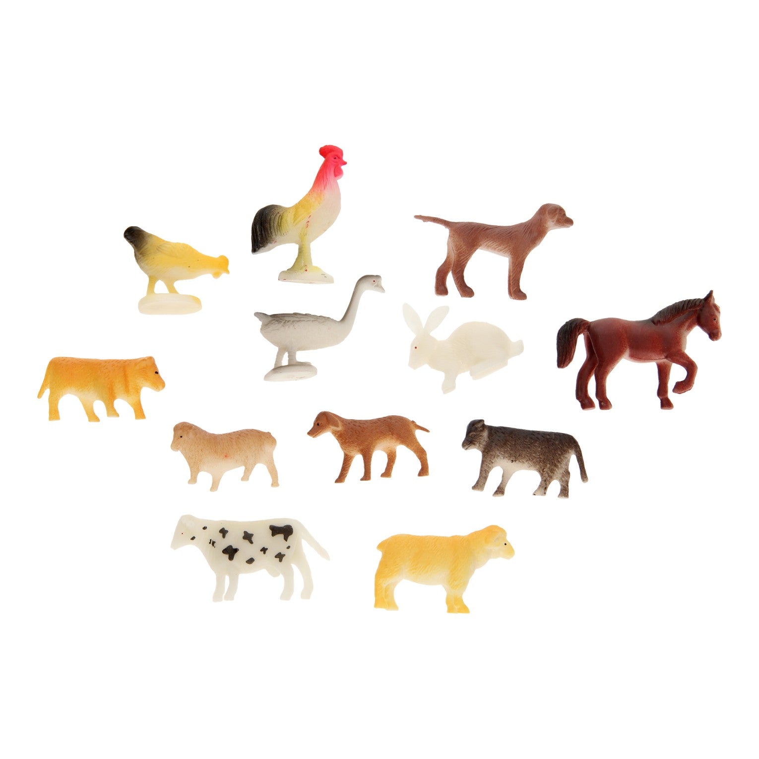 Animaux de ferme 12 pièces