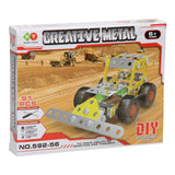 Ensemble de construction en métal, 91 pièces. - afbeelding 2