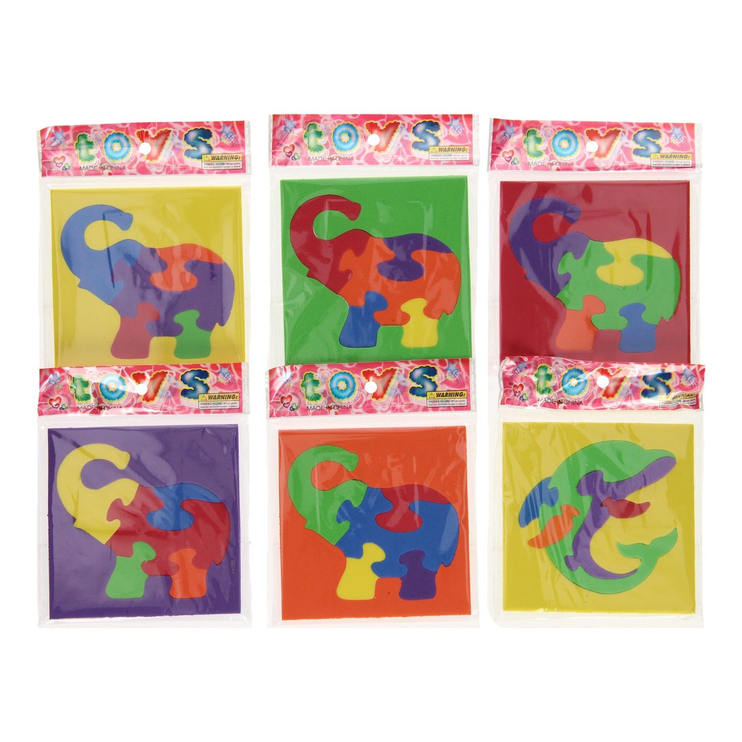 Puzzle en mousse d'animaux